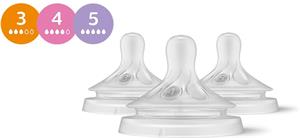 Philips AVENT, Cumlík Natural Response SCY960/03, mix 1m+,3m+,6m+, 3 ks