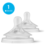 Philips AVENT, Cumlík Natural Response SCY961/02, 1 prvý prietok 0m, 2 ks