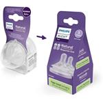 Philips AVENT, Cumlík Natural Response SCY965/02, 5 rýchly prietok 6m+, 2 ks