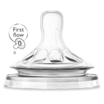 Philips AVENT, Cumlík Natural SCF657/27, 1 prvý prietok 0m+, 2 ks