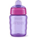 Philips AVENT, Hrnček s náustkom Classic SCF553/03, 260 ml, 9 m+, ružová