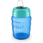 Philips AVENT, Hrnček s náustkom Classic SCF553/05, 260 ml, 9 m+, modrá