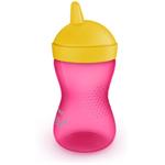 Philips AVENT - Hrnček s tvrdým náustkom SCF804/04, 300 ml, 18 m+, ružová