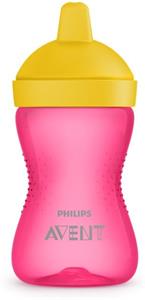 Philips AVENT - Hrnček s tvrdým náustkom SCF804/04, 300 ml, 18 m+, ružová