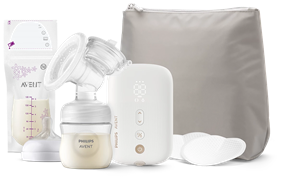 Philips AVENT, Jednodielna elektrická dobíjateľná odsávačka materského mlieka SCF396/31