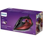 Philips DST7022/40, naparovacia žehlička, čierna/červená