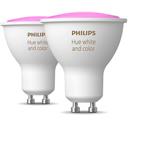 Philips Hue White and Color Ambience, 2x žiarovka, 5.7W, GU10