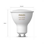 Philips Hue White and Color Ambience, 2x žiarovka, 5.7W, GU10
