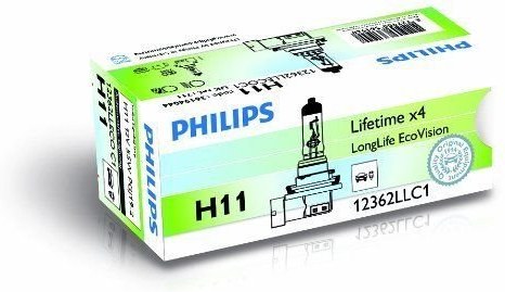 Philips LongLife EcoVision H11 4xLifetime 12362LLECOC1 krabičkové balenie