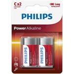 Philips LR14P2B/10, alkalická batéria