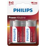 Philips LR20P2B/10, alkalická batéria