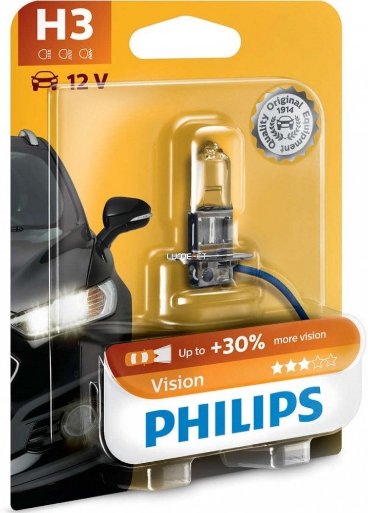 Philips Vision H3 +30% 12336PRB1 1ks/blister | Datacomp.sk