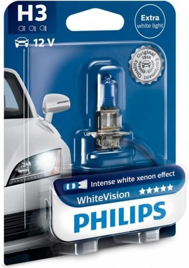 Philips WhiteVision H3 +60% 12336WHVB1 1ks/blister