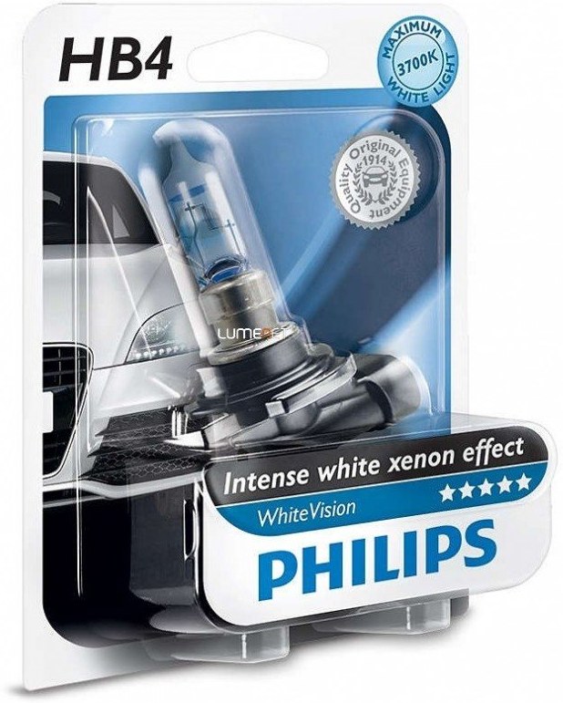 Philips WhiteVision HB4 +60% 9006WHVB1 blister