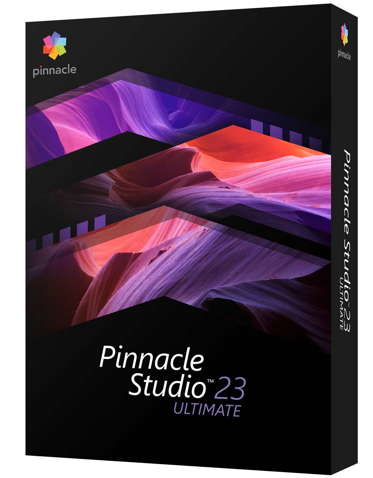 Pinnacle Studio 23 Ultimate ML EU, EN/CZ/DA/ES/FI/FR/IT/NL/PL/SV, Windows BOX