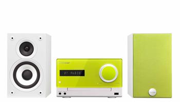 Pioneer mikro systém s CD,USB,BT,zelený