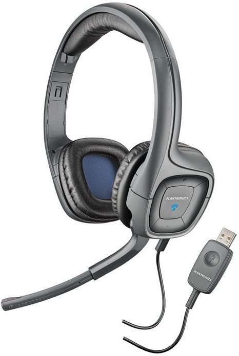 Plantronics Audio 655 DSP stereo slúchadlá s mikrofónom, USB