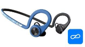 Plantronics Backbeat FIT stereo headset , bluetooth v3.0, BOOST edice, IP57, modrý