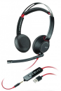 Plantronics Blackwire 5220, USB-A, náhlavní souprava na obě uši se sponou