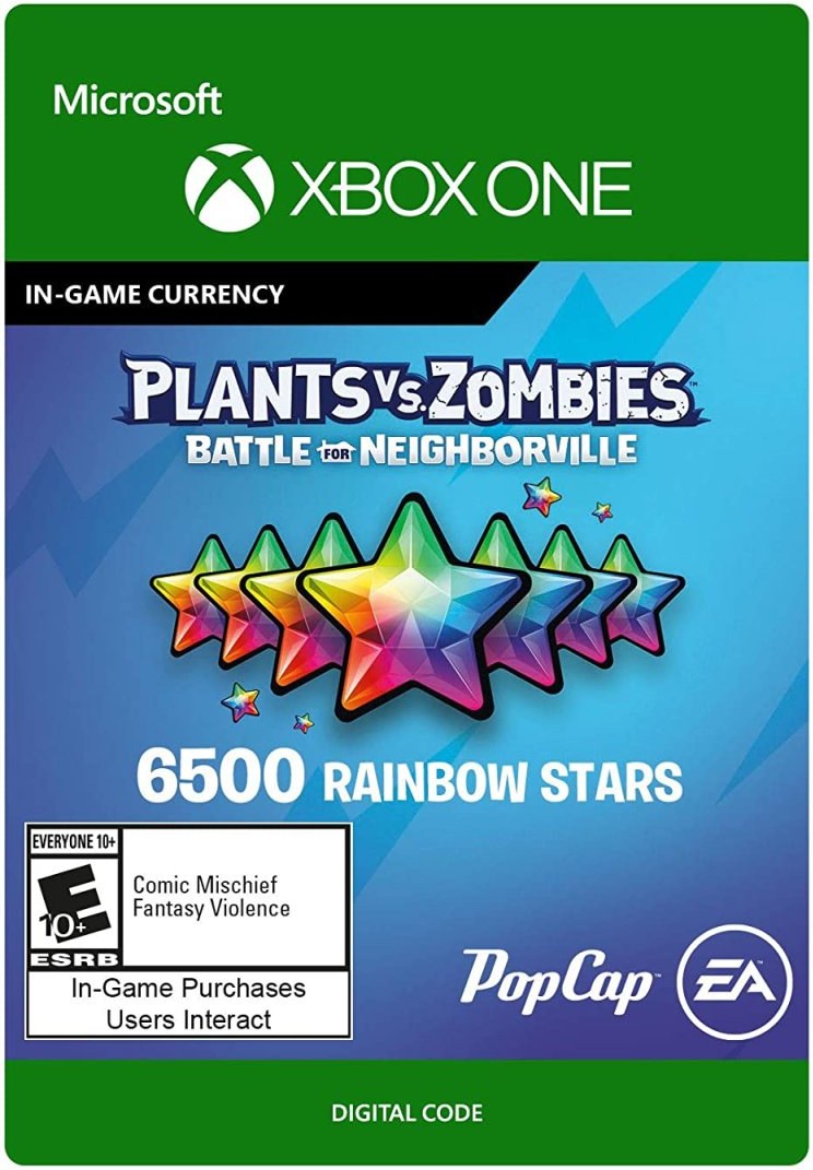 Plants vs. Zombies Battle for Neighborville 6500 Rainbow Stars