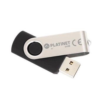 PLATINET FLASH DISK USB 2.0 64GB černý