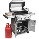 Plynový gril G21 Alabama Silver BBQ Premium Line, 5 horákov + zdarma redukčný ventil