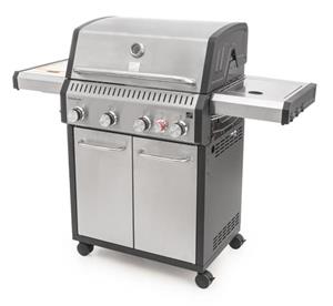 Plynový gril G21 Alabama Silver BBQ Premium Line, 5 hořáků + zdarma redukční ventil