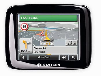 PNA NAVIGON 2100 black REGION LCD 3,5"