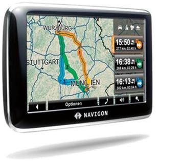 PNA NAVIGON 4310 max, GPS navigace, LCD 4,3", TMC, Fresh, mapy Evropy