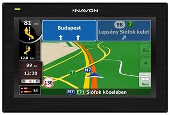PNA NAVON N460 GPS navigace, LCD 4.3", iGO8 , mapy Evropy (43), 3D bud
