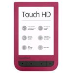 Pocketbook 631 Touch HD, červený