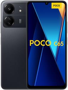POCO C65, 6GB/128 GB, Dual SIM, čierny