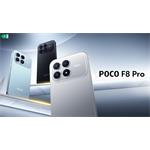 POCO F8 Pro, 12GB, 512GB, strieborný
