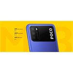 POCO M3, 128 GB, Dual SIM, modrý