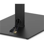 podlahový TV stojan 600x400, nastaviteľný, do 191 cm (75"), do 40 kg