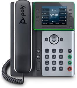 Poly Edge E350 IP telefon, PoE