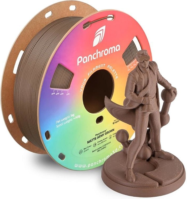 Polymaker Panchroma PLA Matte Army Brown