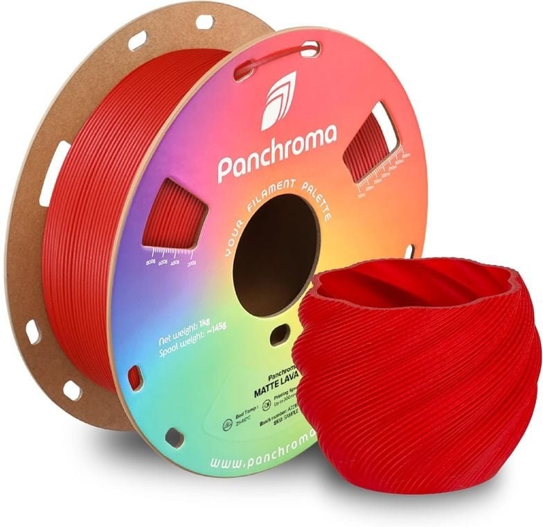 Polymaker Panchroma PLA Matte Lava Red