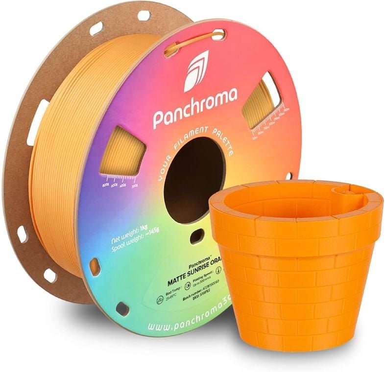 Polymaker Panchroma PLA Matte Sunrise Orange