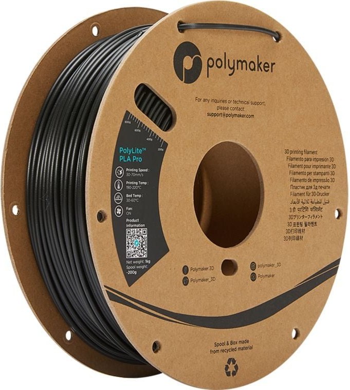 Polymaker PolyLite PLA PRO Black