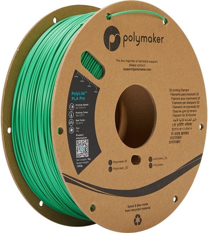 Polymaker PolyLite PLA PRO Green