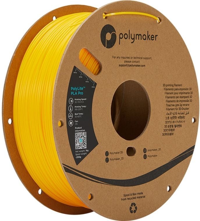Polymaker PolyLite PLA PRO Yellow