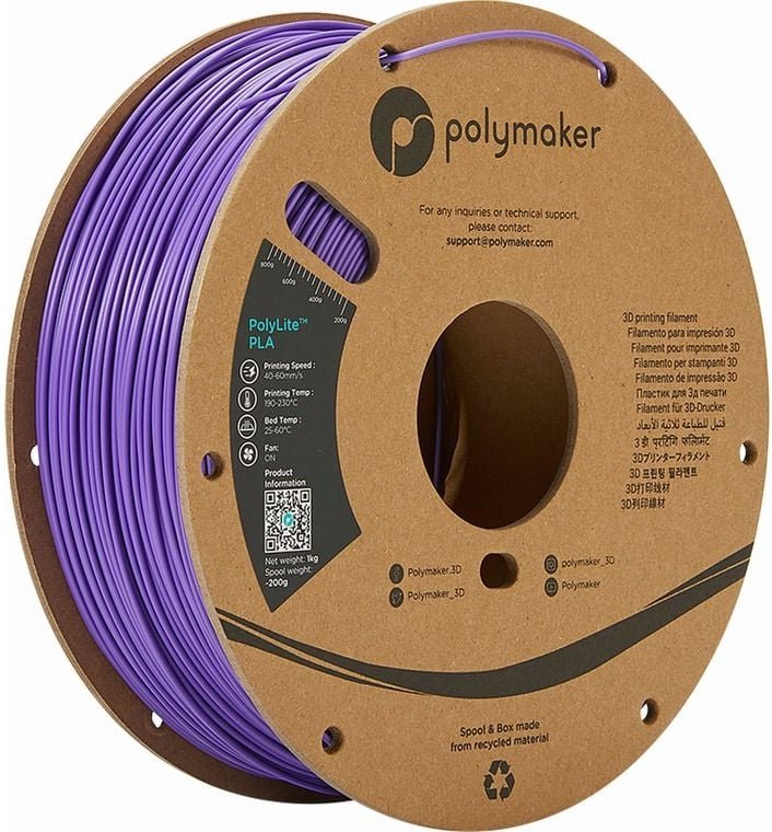 Polymaker PolyLite PLA Purple