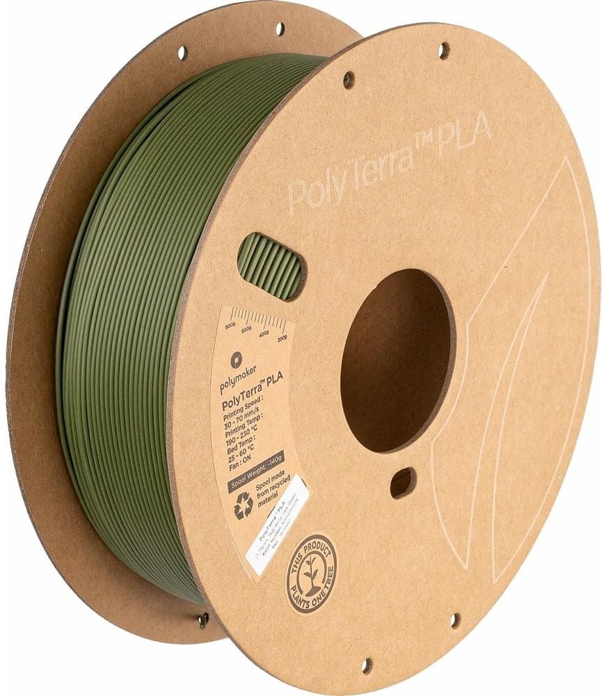 Polymaker PolyTerra PLA Army Dark Green