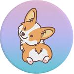 PopSockets PopGrip Gen.2, Cheeky Corgi, psík na farebnom podklade