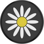 PopSockets PopGrip Gen.2, Festival Daisy Black, 3D margarétka na čiernom podklade