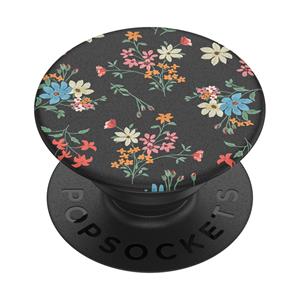 PopSockets PopGrip Gen.2, Micro Blossom, drobné kvietky na čiernom podklade