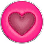 PopSockets PopGrip Gen.2, Stitched Love Heart, umelá koža, 3D srdiečko