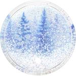 PopSockets PopGrip Gen.2, Tidepool Snowglobe Forest, zimný les v tekutine so snehom