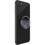 PopSockets PopGrip Gen.2, Tidepool Starring Silver, strieborné trblietky v kvapaline